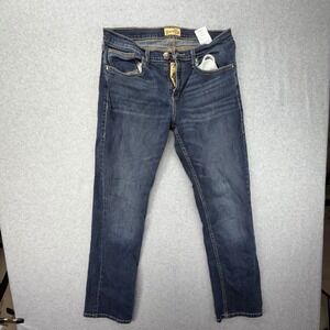 Wrangler 20X 44 Slim Straight Mens Dark Wash Stretch Denim Jeans 32x32 44MWXGD